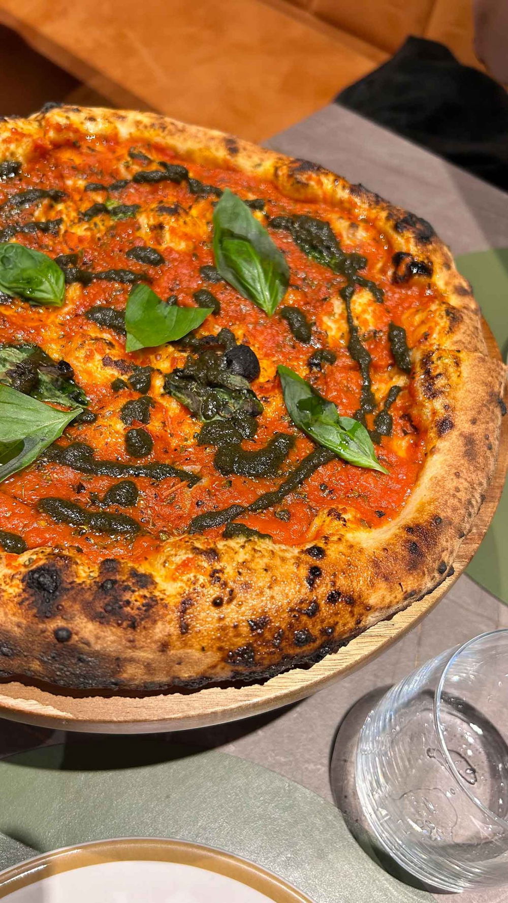 la pizza Marinara della pizzeria Decimo Scalo nella sfida con Il Segreto di Pulcinella a Montesarchio