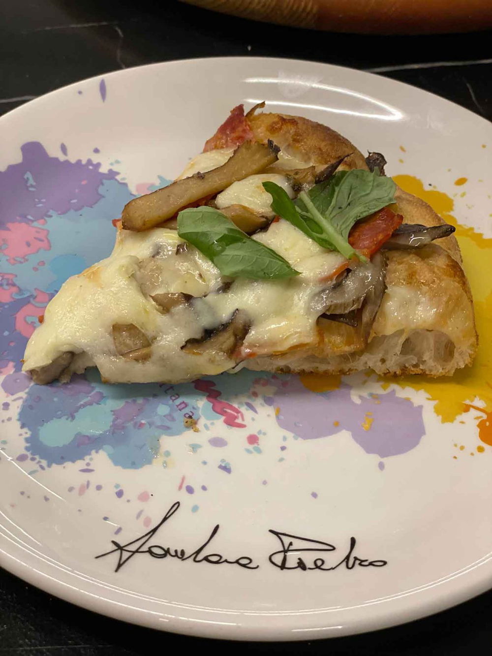 la pizza in pala Lucana di Pietro Fontana nella sfida con Francesco Martucci al Campionato della Pizza 2025