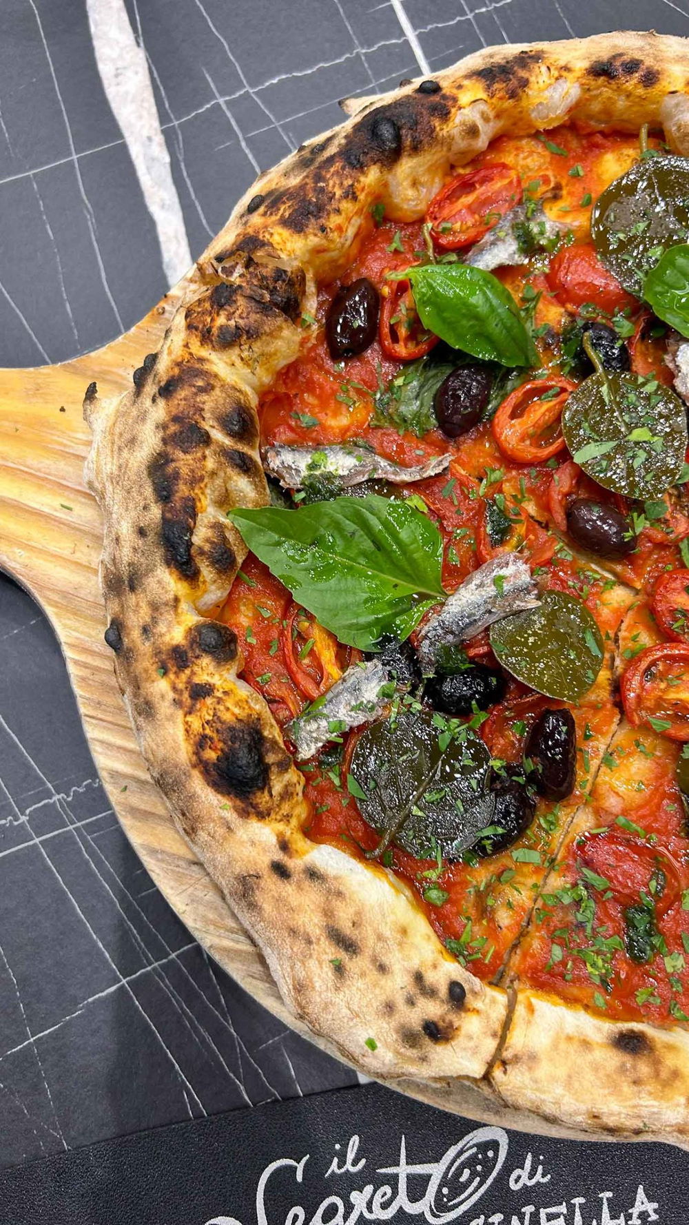 la Marinara della pizzeria Il Segreto di Pulcinella a Montesarchio nella sfida contro Decimo Scalo