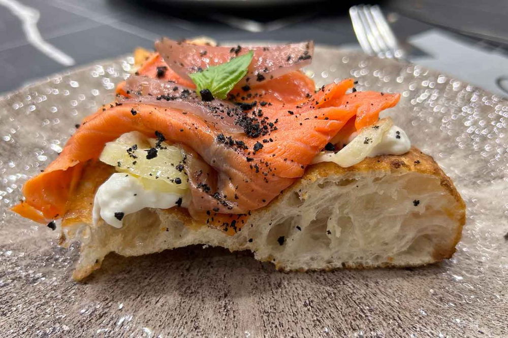 la montanara fritta Revenant della pizzeria Il Segreto di Pulcinella a Montesarchio nella sfida contro Decimo Scalo