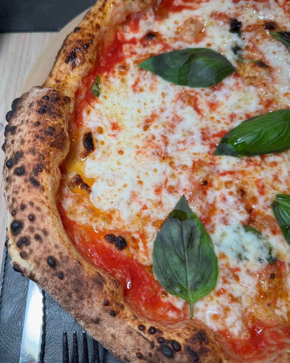 la margherita della pizzeria Vatillum a Paestum