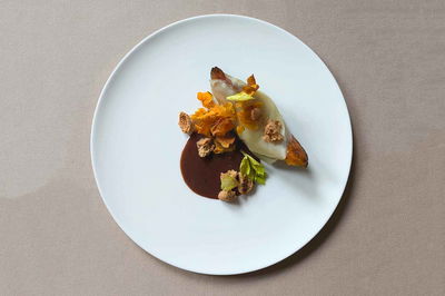 Arrosto di zucca, fontina e amaretti, ricetta di Daniel Canzian