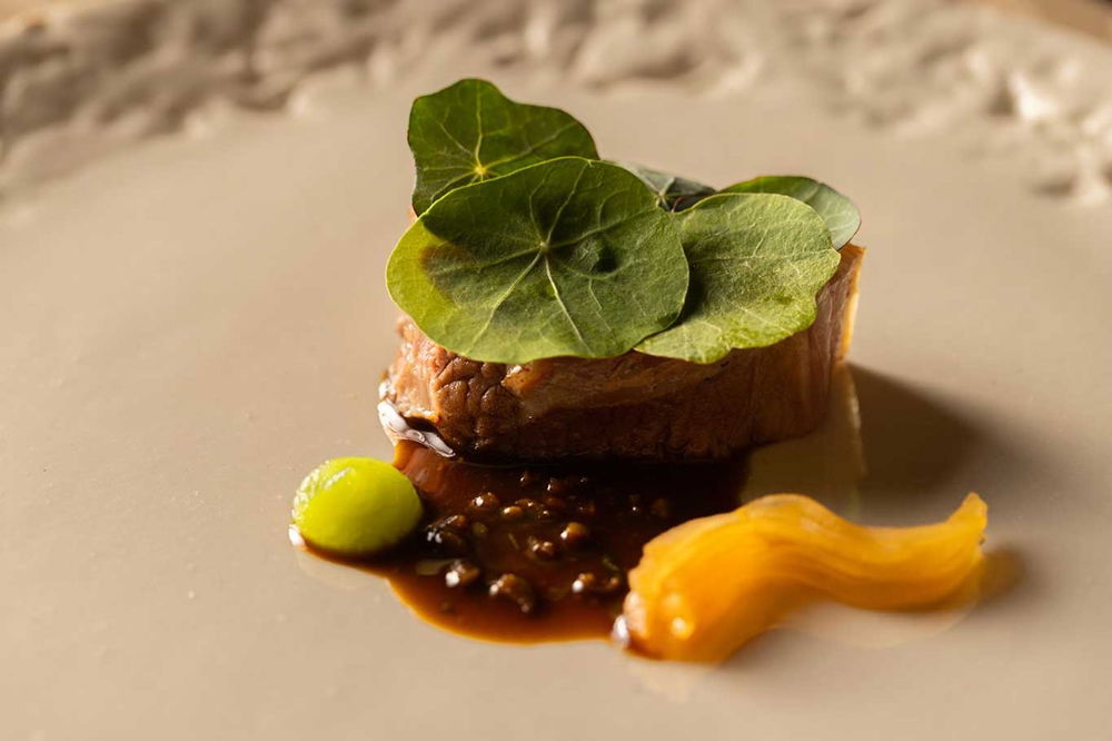 lìagnello del ristorante Nomos Ante a Roma 