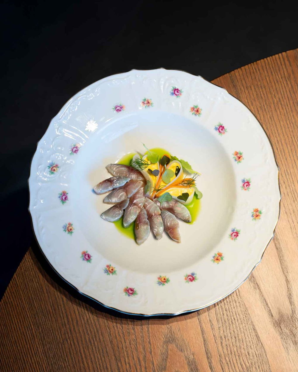 lo sgombro del ristorante Partage a Napoli