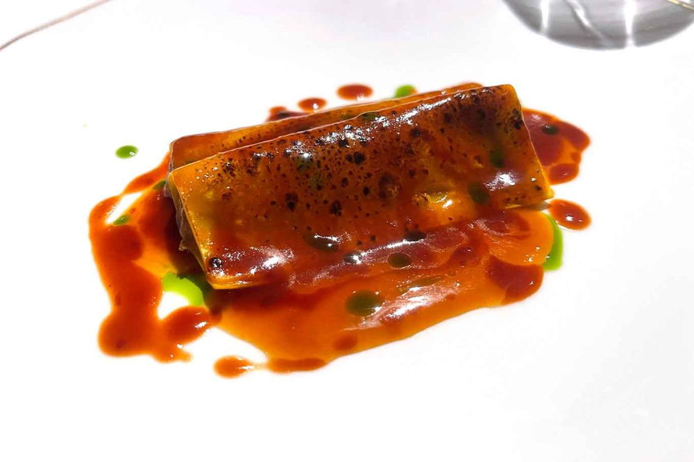 la lasagnetta del ristorante Quattro Passi a Nerano