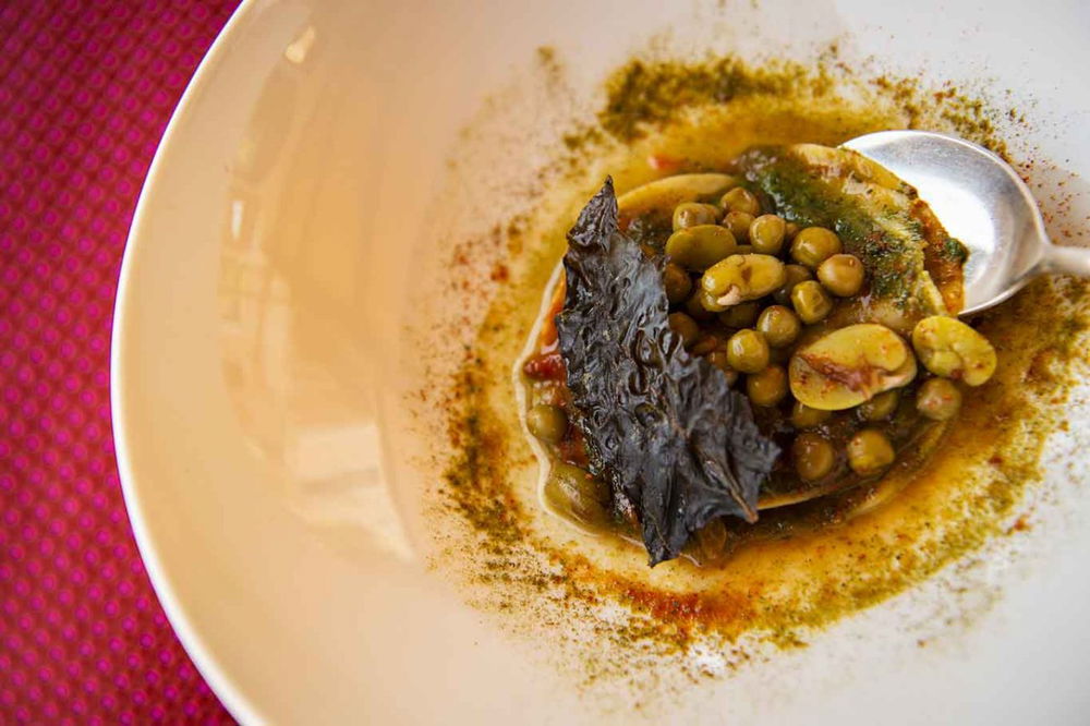 la lasagnetta al ristorante Signum a Salina nelle Isole Eolie