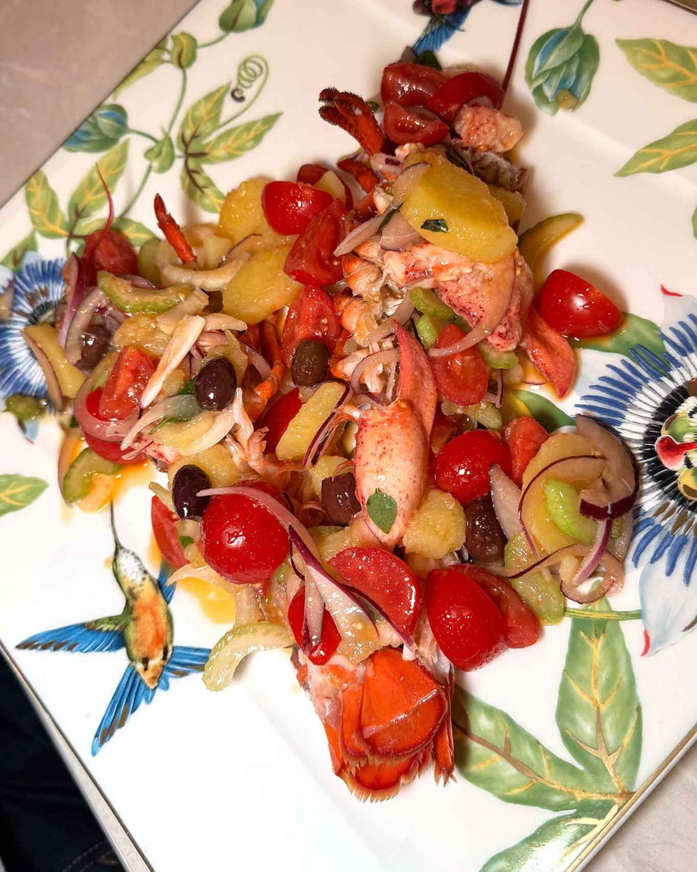 la catalana del ristorante di pesce Livello 1 a Roma Eur