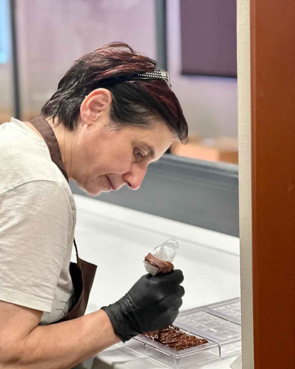 Ada Stifani e il cioccolato per Eurochocolate