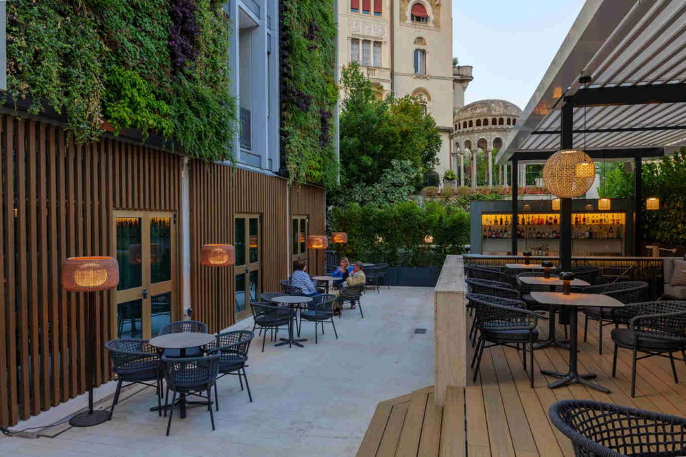 Il dehors di Antèla Restaurant