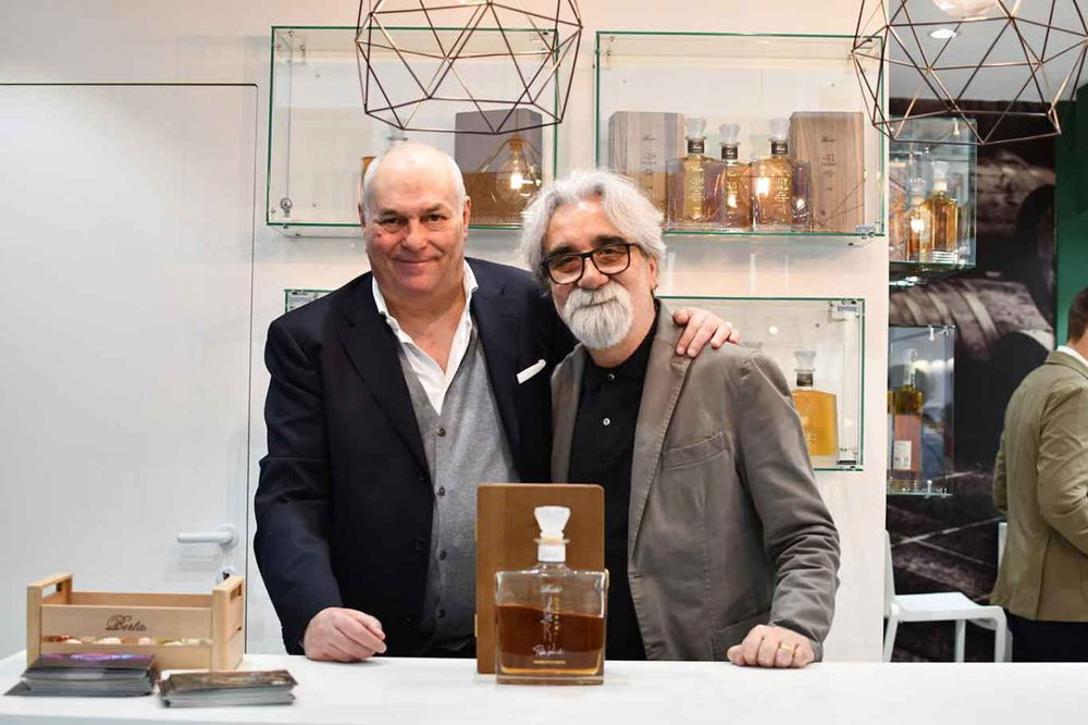 Peppe Vessicchio e la grappa
