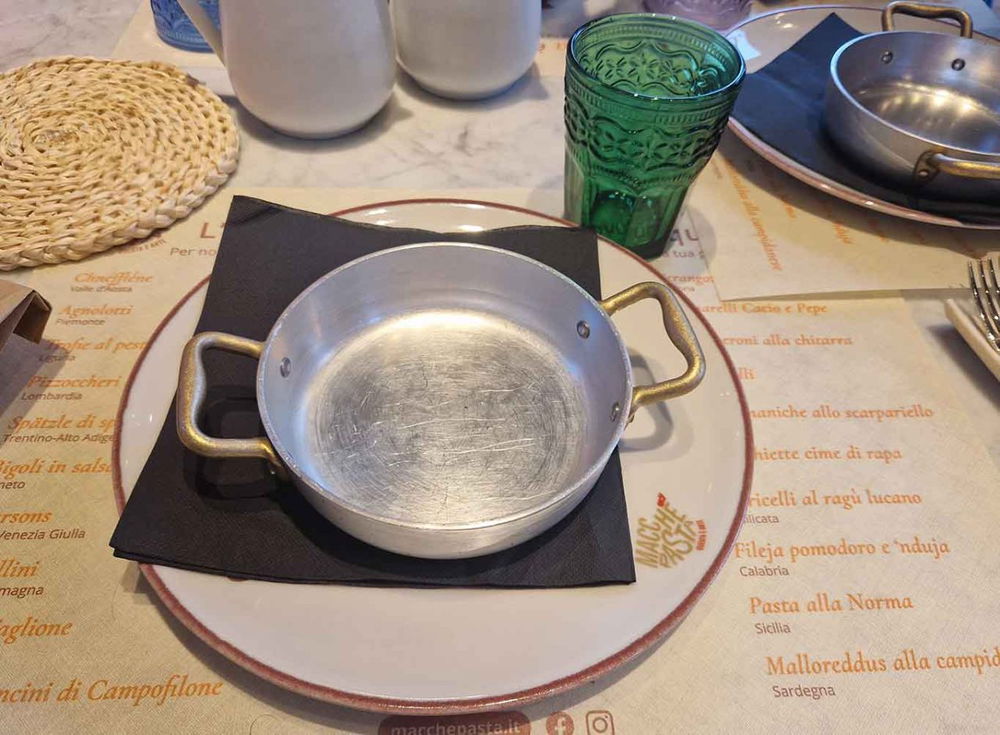 padellino di Macchépasta a Mestre