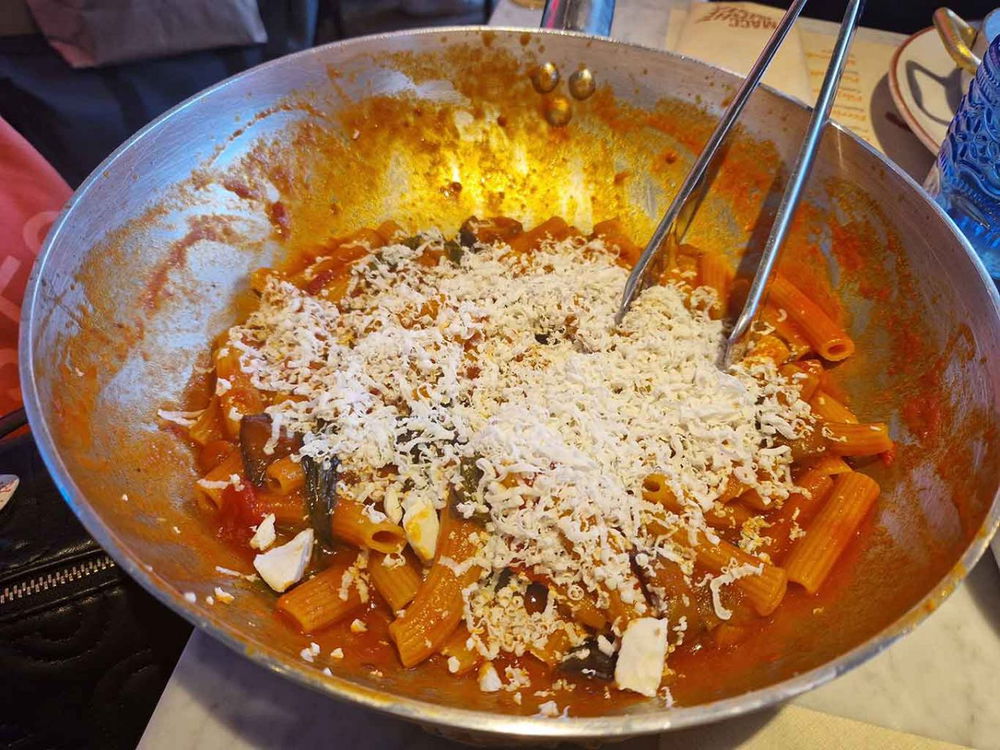 la pasta alla norma di Macchépasta a Mestre