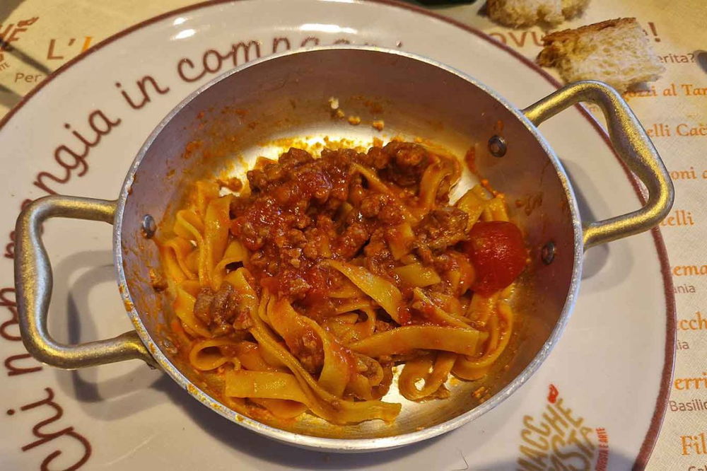 il ragù di Macchépasta a Mestre