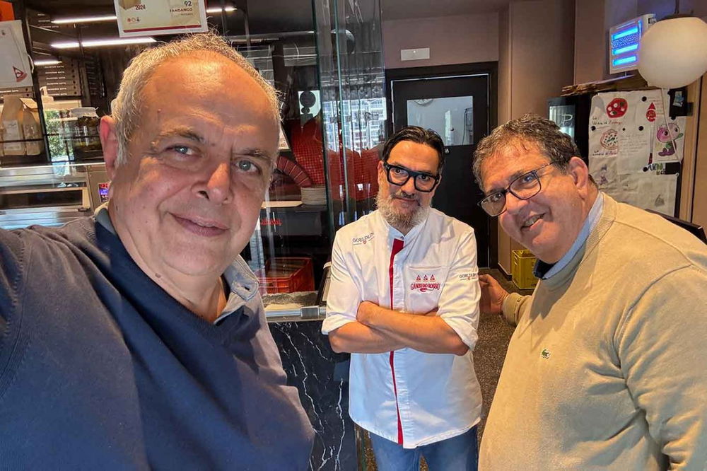 Pagano e Pignataro alla pizzeria Fandango a Potenza 
