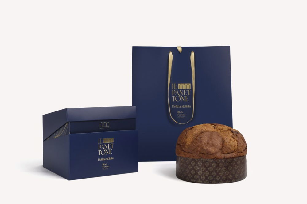 panettoni del Natale 2025 degli chef dei ristoranti stella Michelin: Bluh Furore