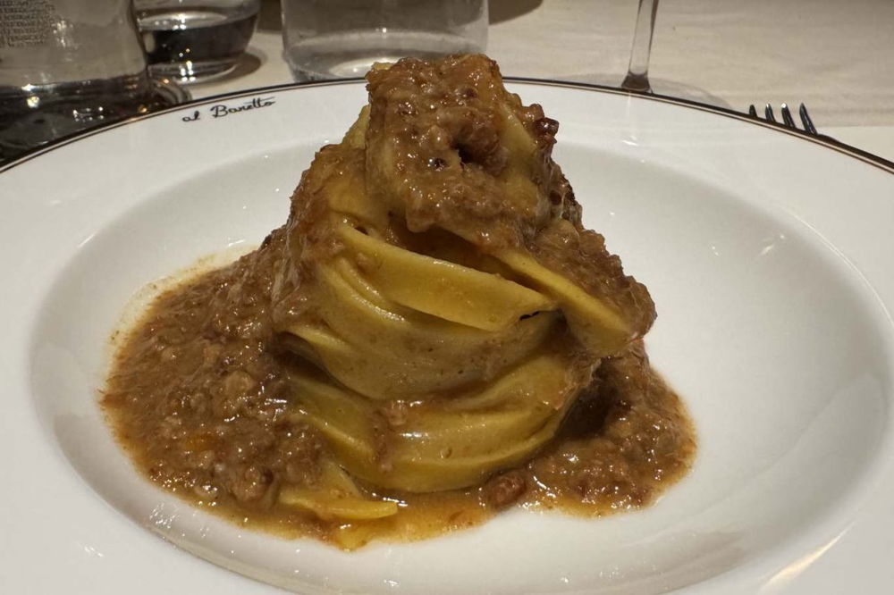 Al Baretto Sant’Ambrogio ristorante milano tagliatelle ragu culatello