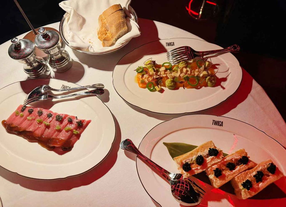 antipasti del Twiga Milano 