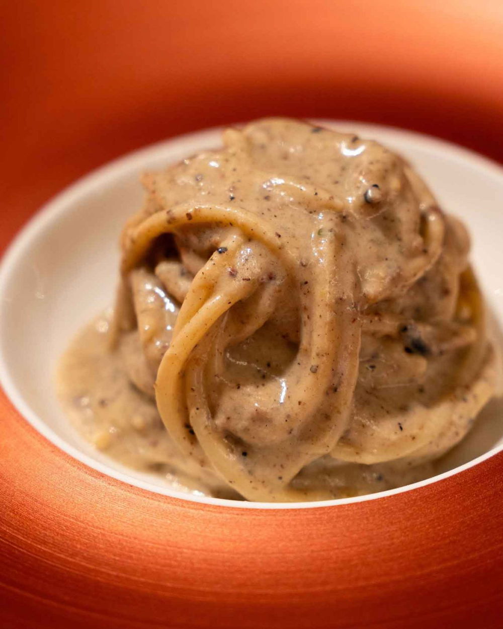 la cacio e pepe della braceria ristorante La Brasa a Napoli 