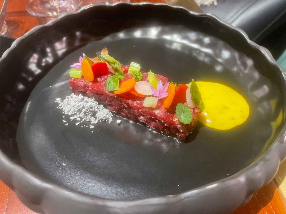 la tartare della braceria ristorante La Brasa a Napoli 