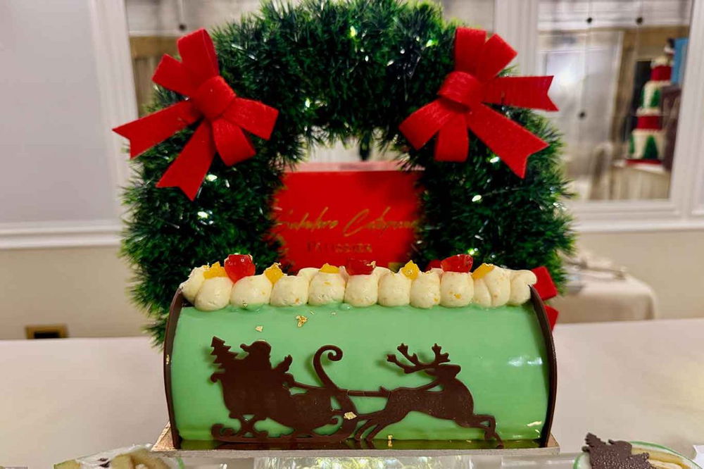 Bûche de Noël ribattezzata Essenza di Cassata