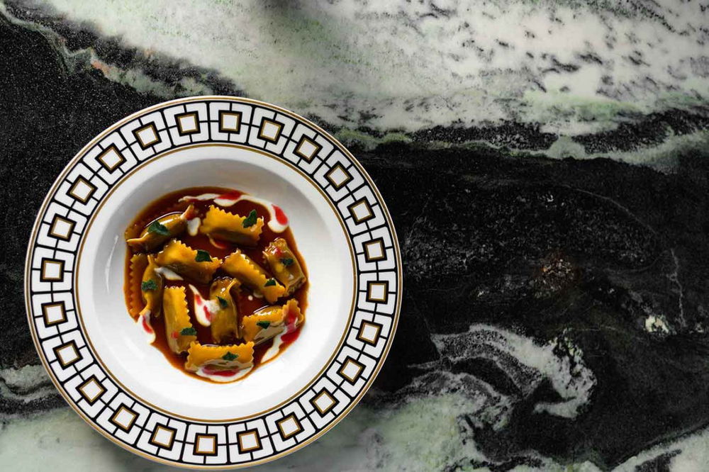 Rooftop a Milano: genovese del ristorante Orizzonti