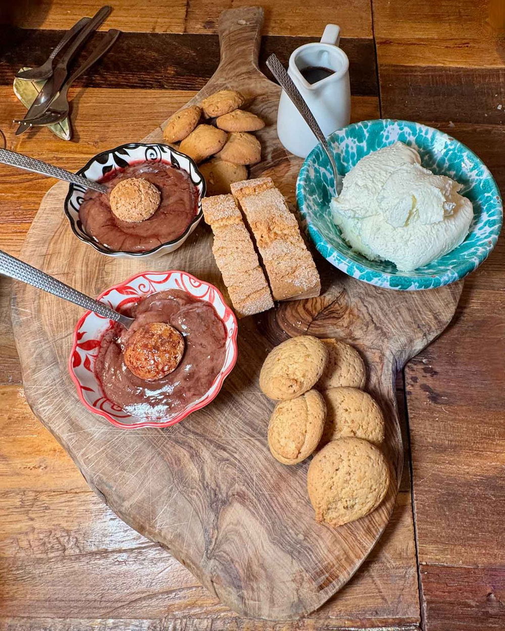 i dolci della locanda Pancrazio del boutique hotel Palazzo Gentilcore a Castellabate 