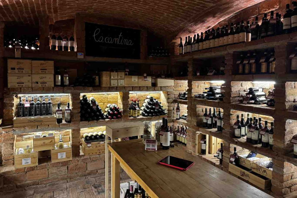 osteria da andrea milano cantina