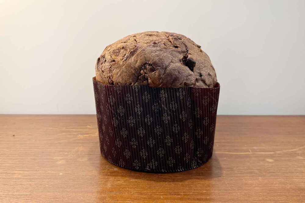 panettone creativo artigianale 2025 al cioccolato della Pasticceria Pesce