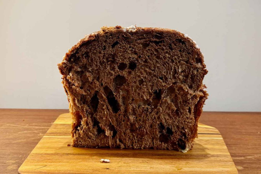 panettone creativo artigianale 2025 ai tre cioccolati di Vizio