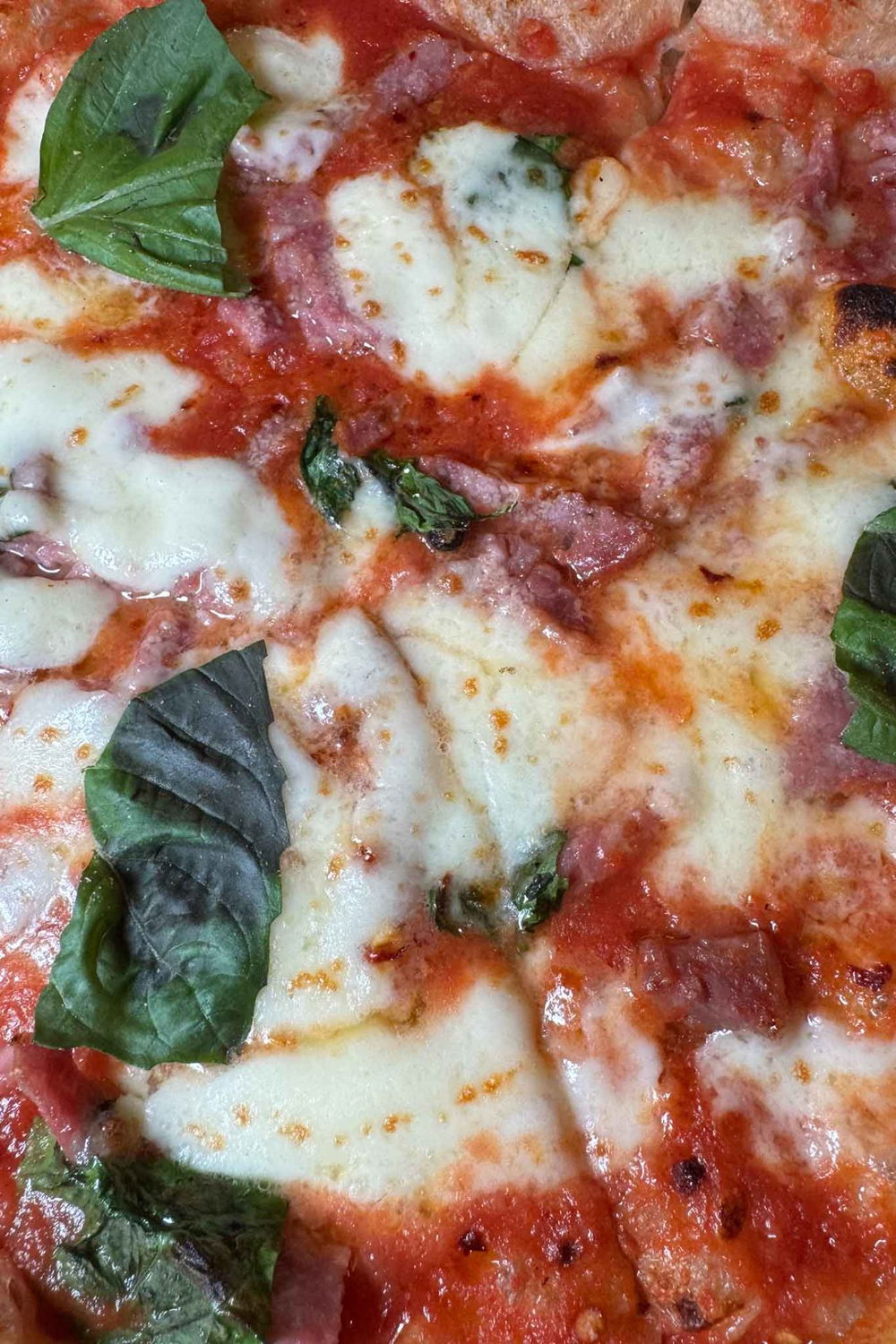 la pizza Diavola della pizzeria Carlo Sammarco 2.0 ad Aversa nella sfida con Sasà Martucci