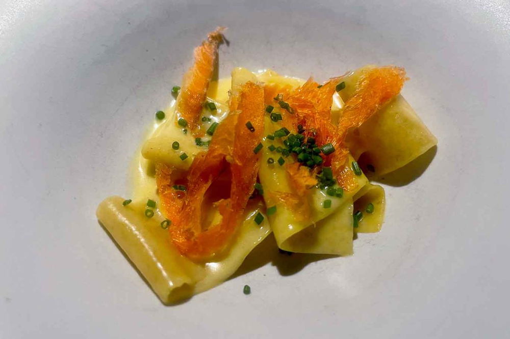 la pasta fatta in casa del ristorante Al Madrigale a Tivoli