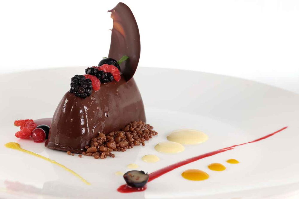 dolce gianduiotto del ristorante Il Mestolo a Siena 