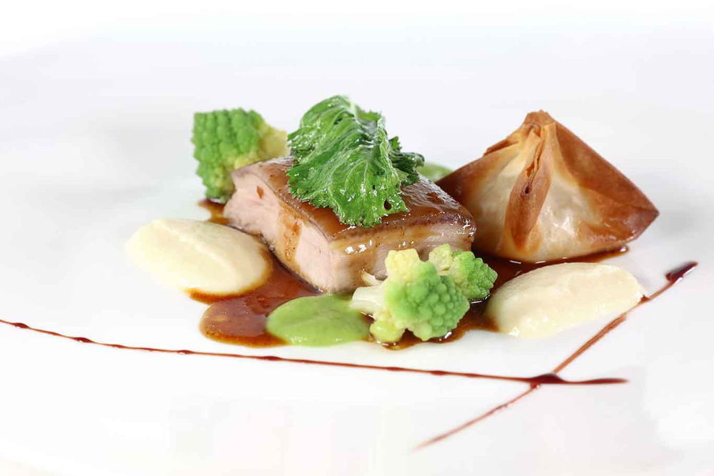 carrè di maialino di cinta senese del ristorante Il Mestolo a Siena 