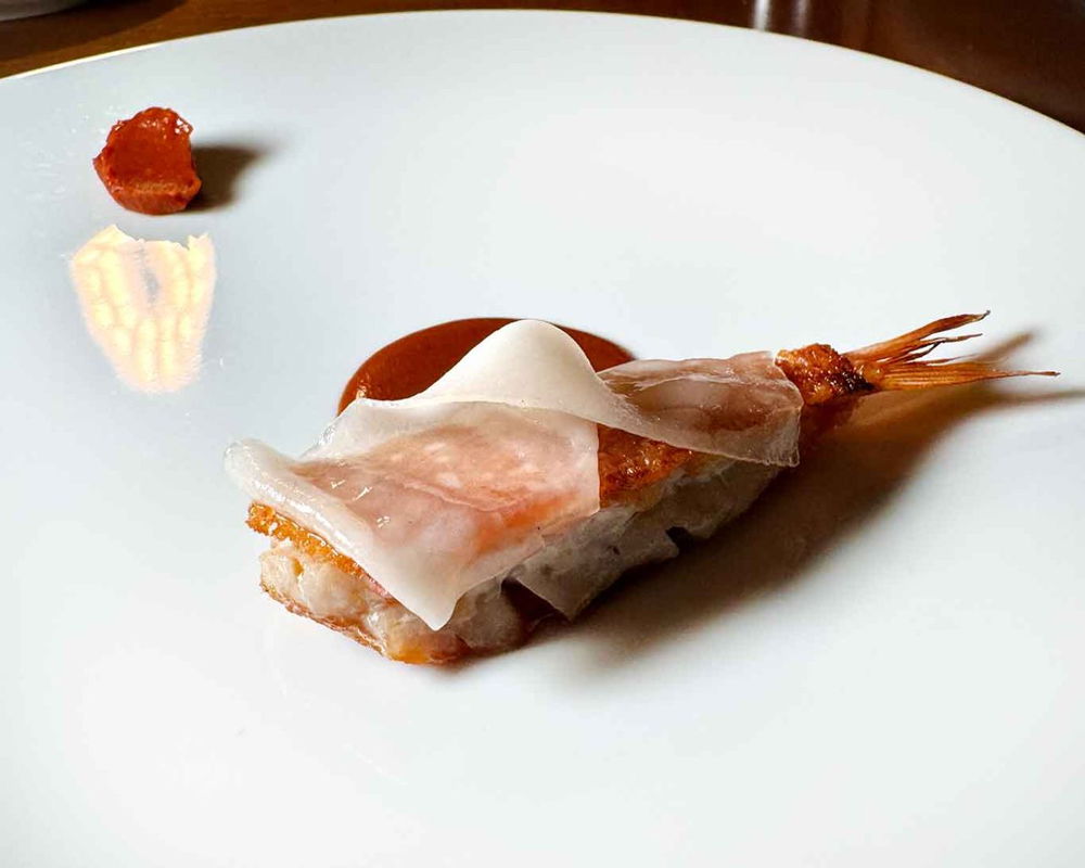 la triglia del ristorante Suscettibile a Salerno