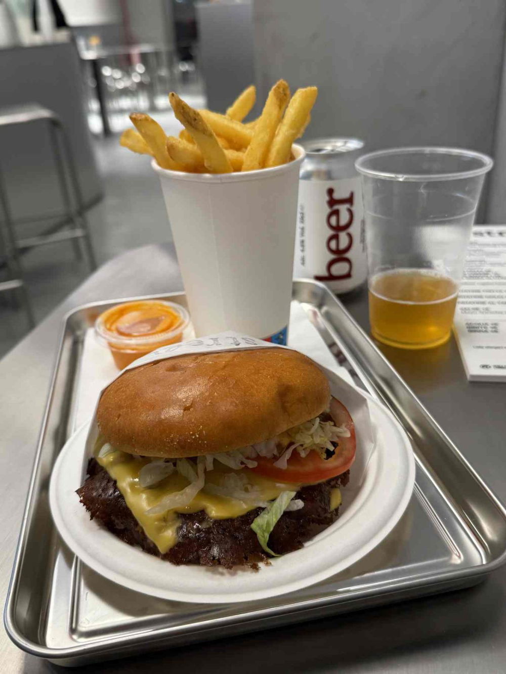 street smash hamburgeria milano classico patatine