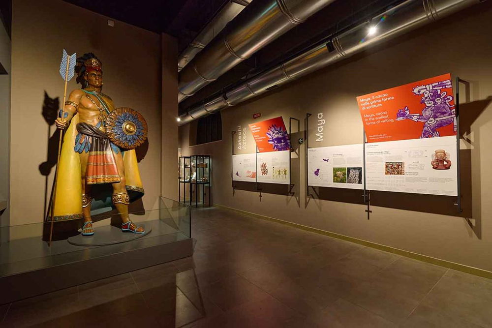 i Maya nel museo della Città del Cioccolato