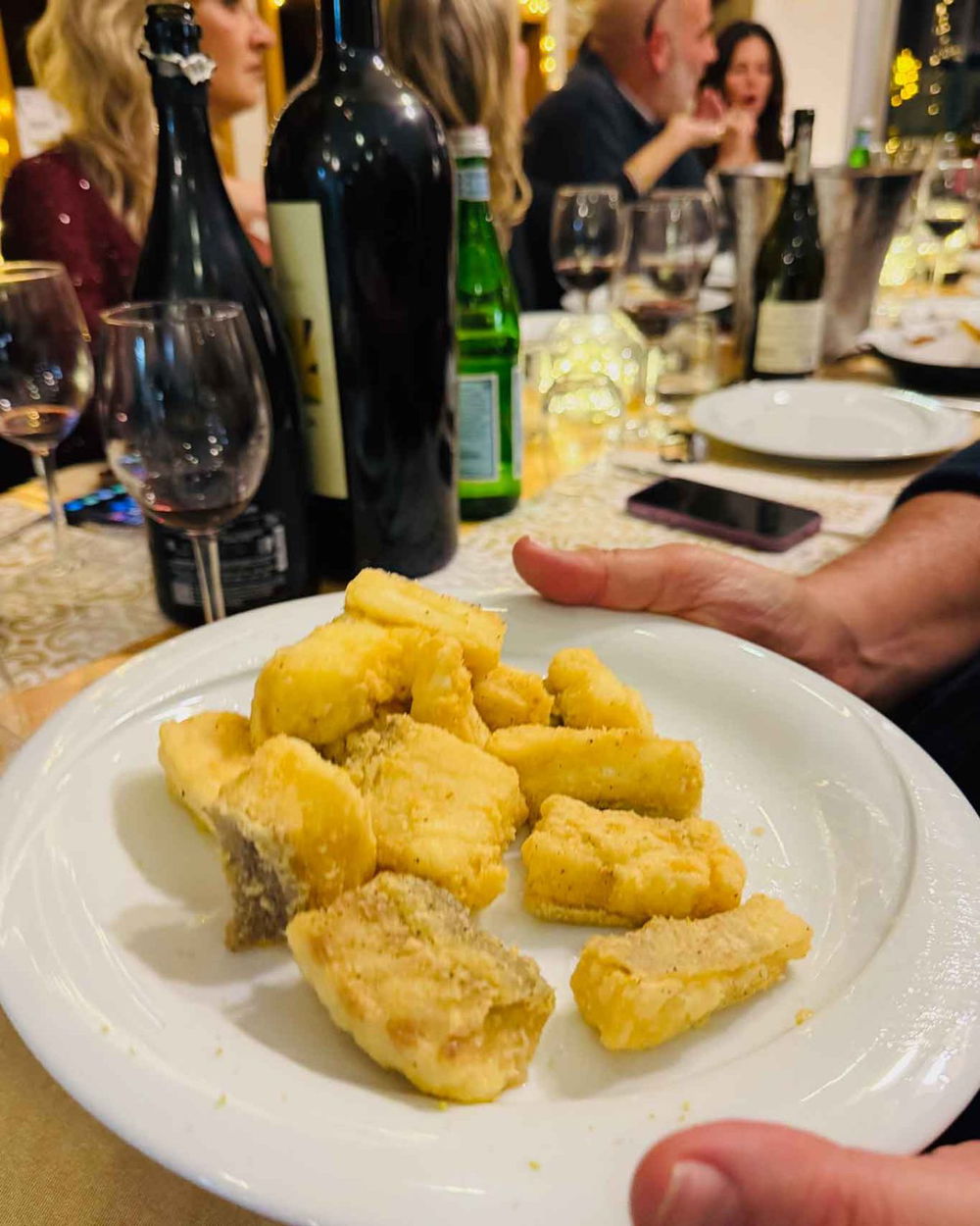 il baccalà fritto di Noschese Bakery