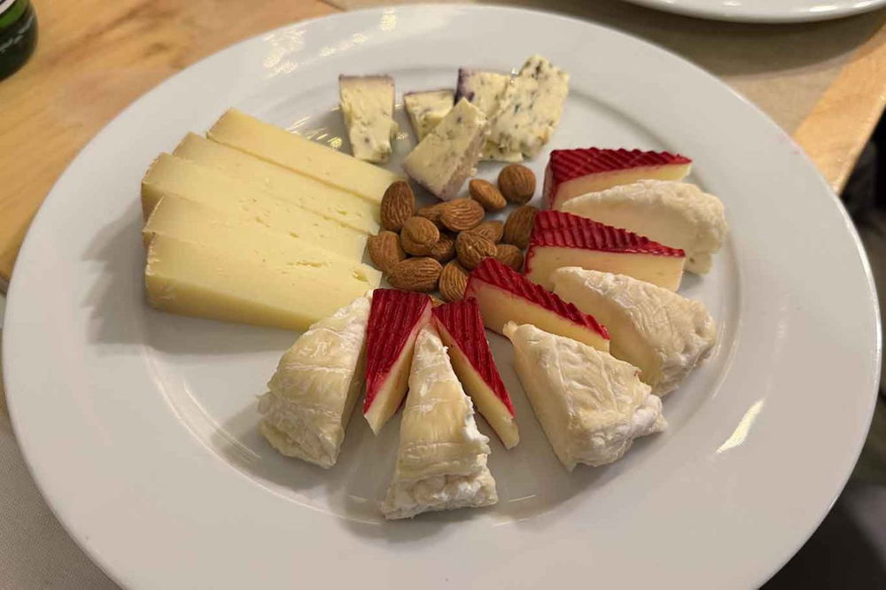 i formaggi da Noschese Bakery a Pontecagnano