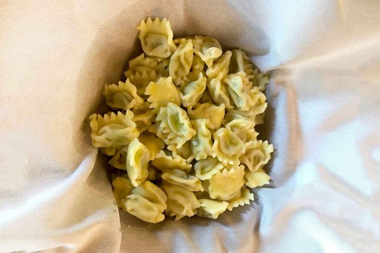 Agnolotti del plin piemontesi al canovaccio, ricetta originale