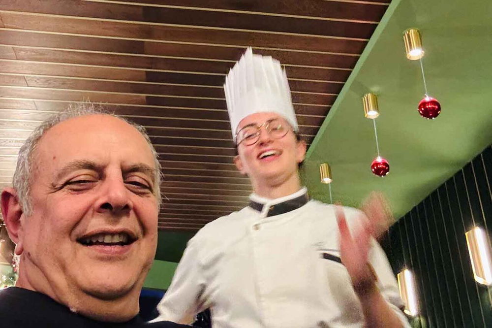 Vincenzo Pagano e Annapia Daniele chef del ristorante Gioia Cucina di Terra a Salerno