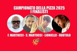 Campionato della Pizza 2025, Finale: 3 pizze, 4 pizzerie, 4 finalisti