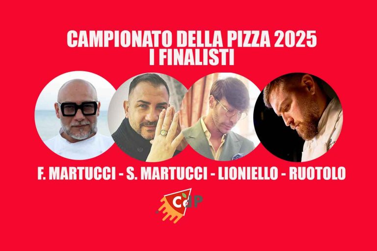 Campionato della Pizza 2025, Finale: 3 pizze, 4 pizzerie, 4 finalisti