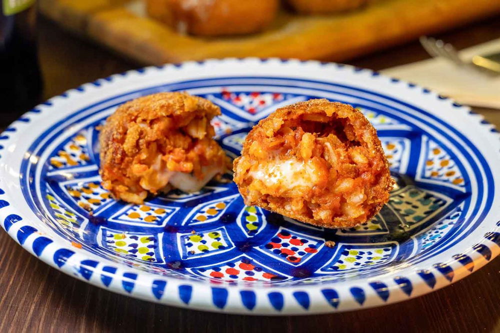 il supplì della pizzeria Fiori di Zucca a Roma