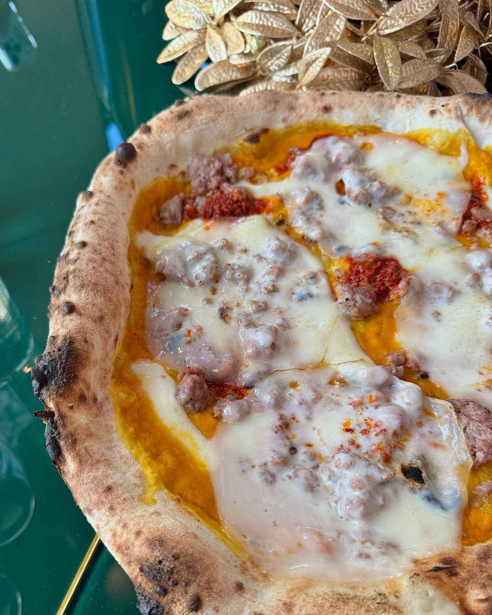 la pizza ariannina della pizzeria Madison a Salerno