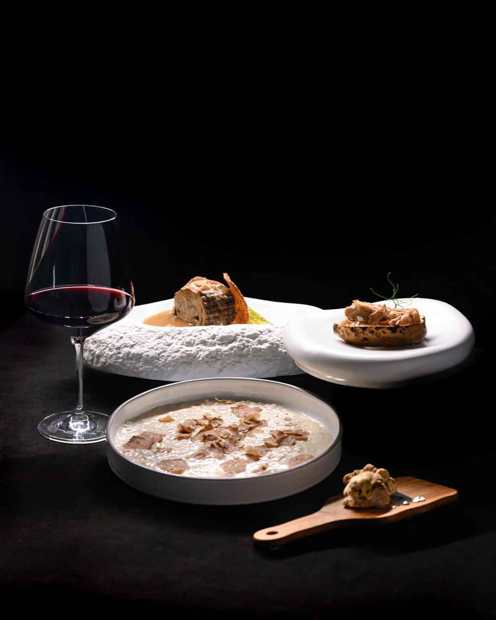 risotto con il tartufo bianco di alba