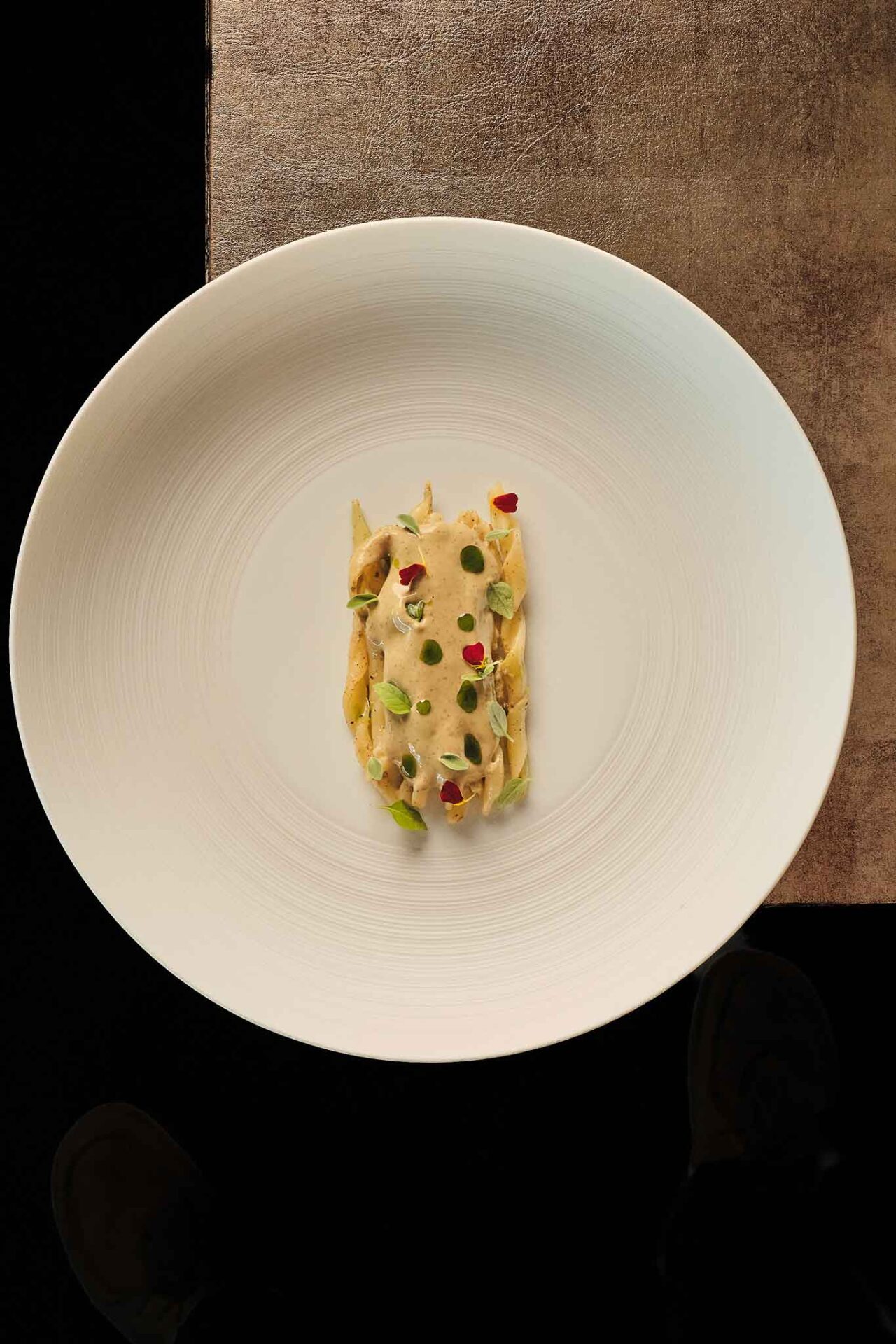 i fusilli al ferretto al ristorante George del Grand Hotel Parker's a Napoli