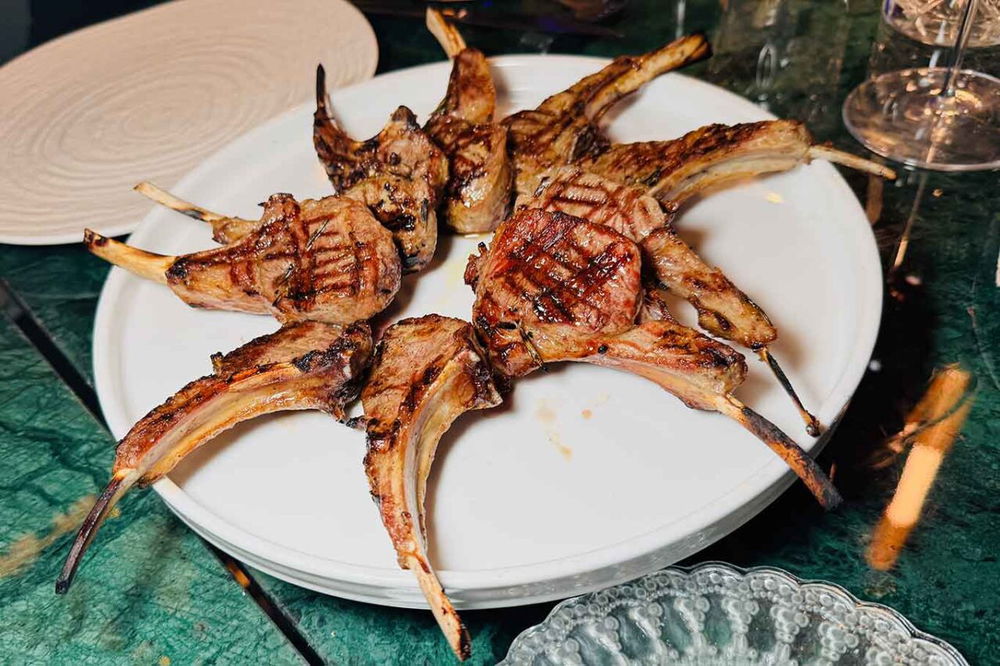 l'agnello del ristorante Gioia Cucina di Terra a Salerno