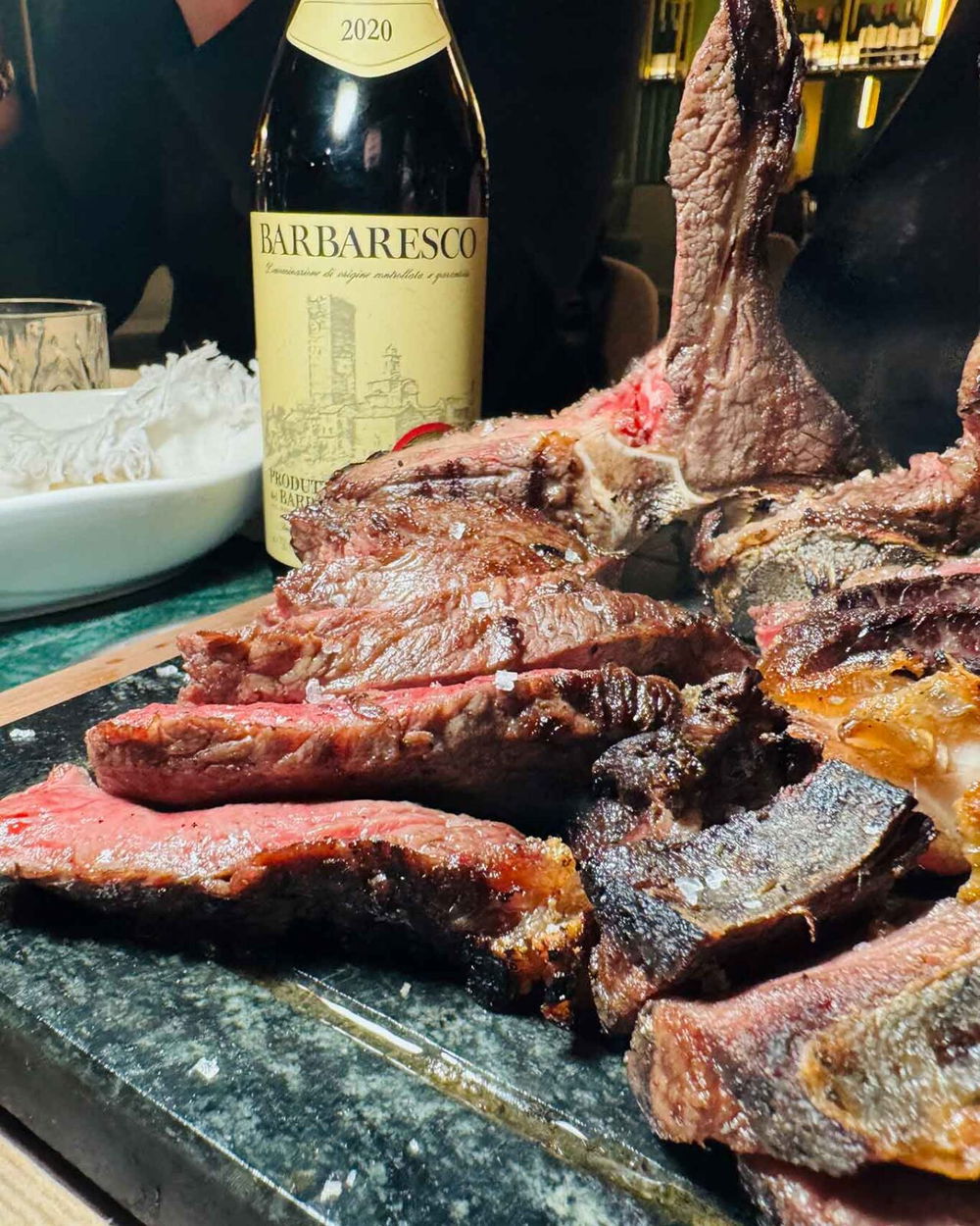 la carne di scottona del ristorante Gioia Cucina di Terra a Salerno