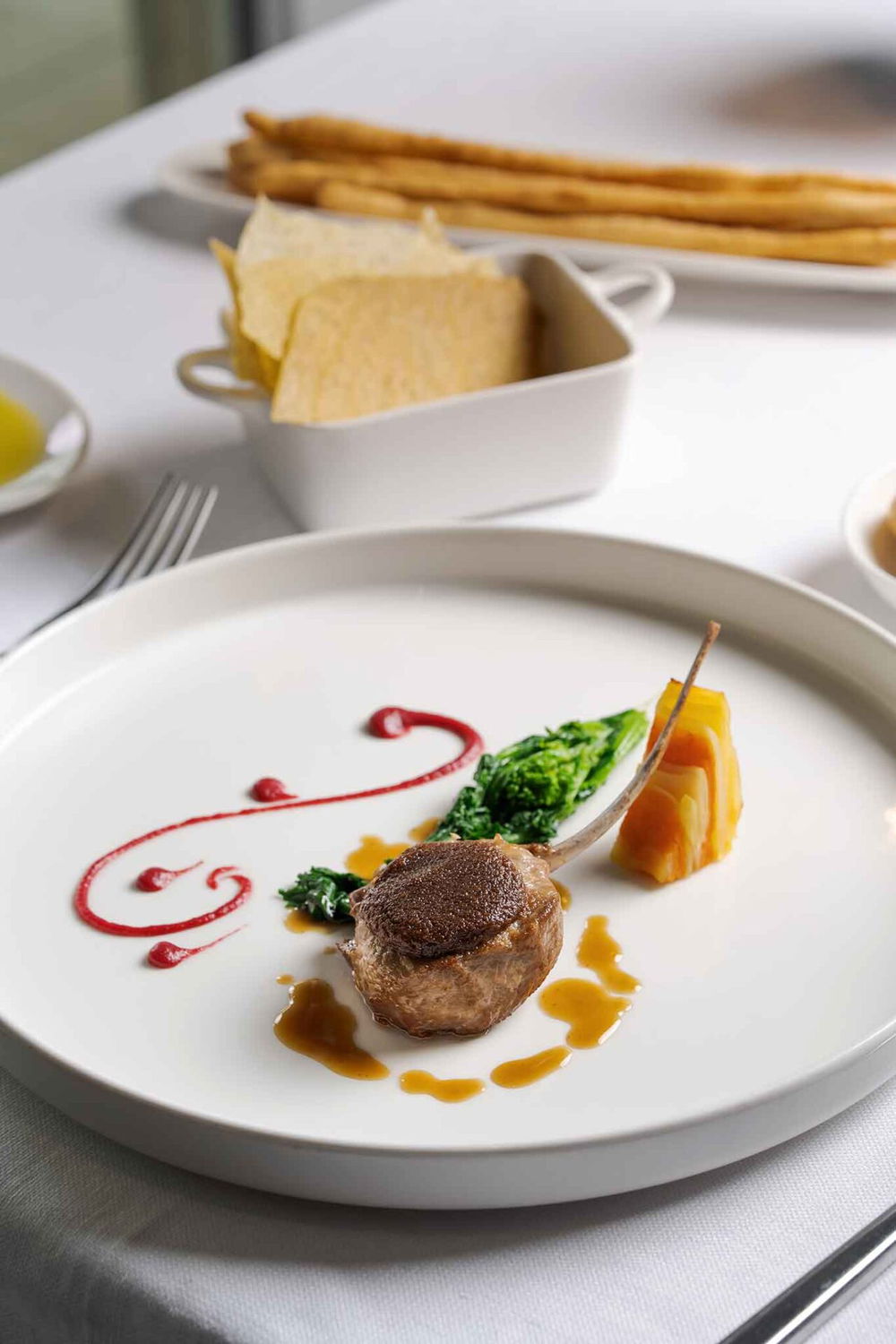l'agnello del ristorante Vistamare all'Hotel Mary a Vico Equense