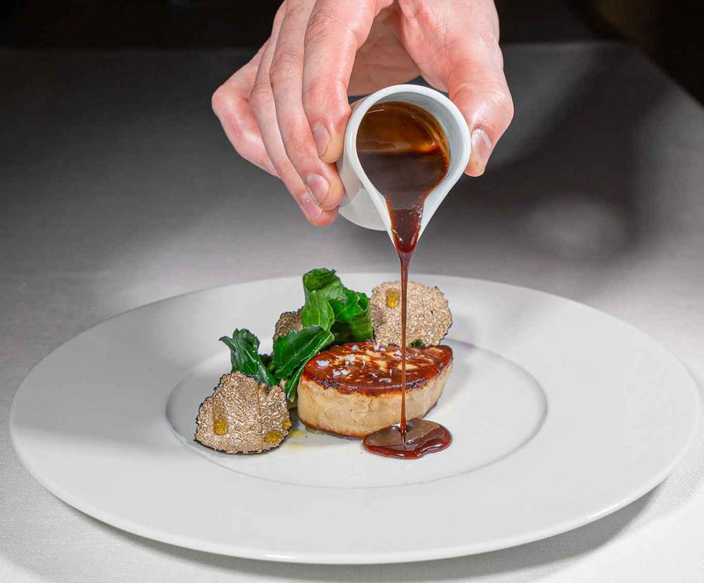foie gras del ristorante Wine Room by Luca Tegon a Vicenza
